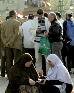 Some Egyptian women said that Obama's slow response to the "Arab Spring